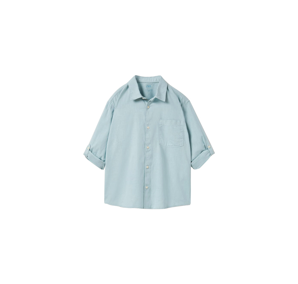 Cotton blend shirt